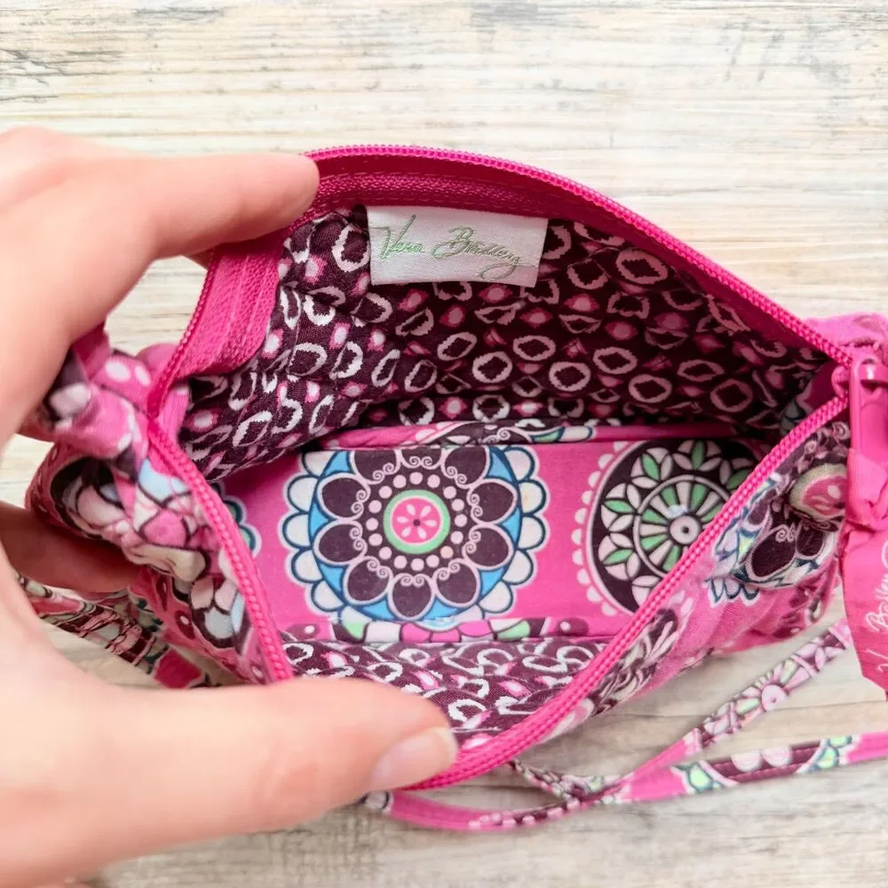 Vintage Vera Bradley Y2K Coquette Cupcakes Pink Crossbody Shoulder Bag Cute Mini